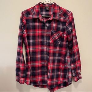 M EDDIE BAUER Plaid Flannel 🎃🍂 Like New!